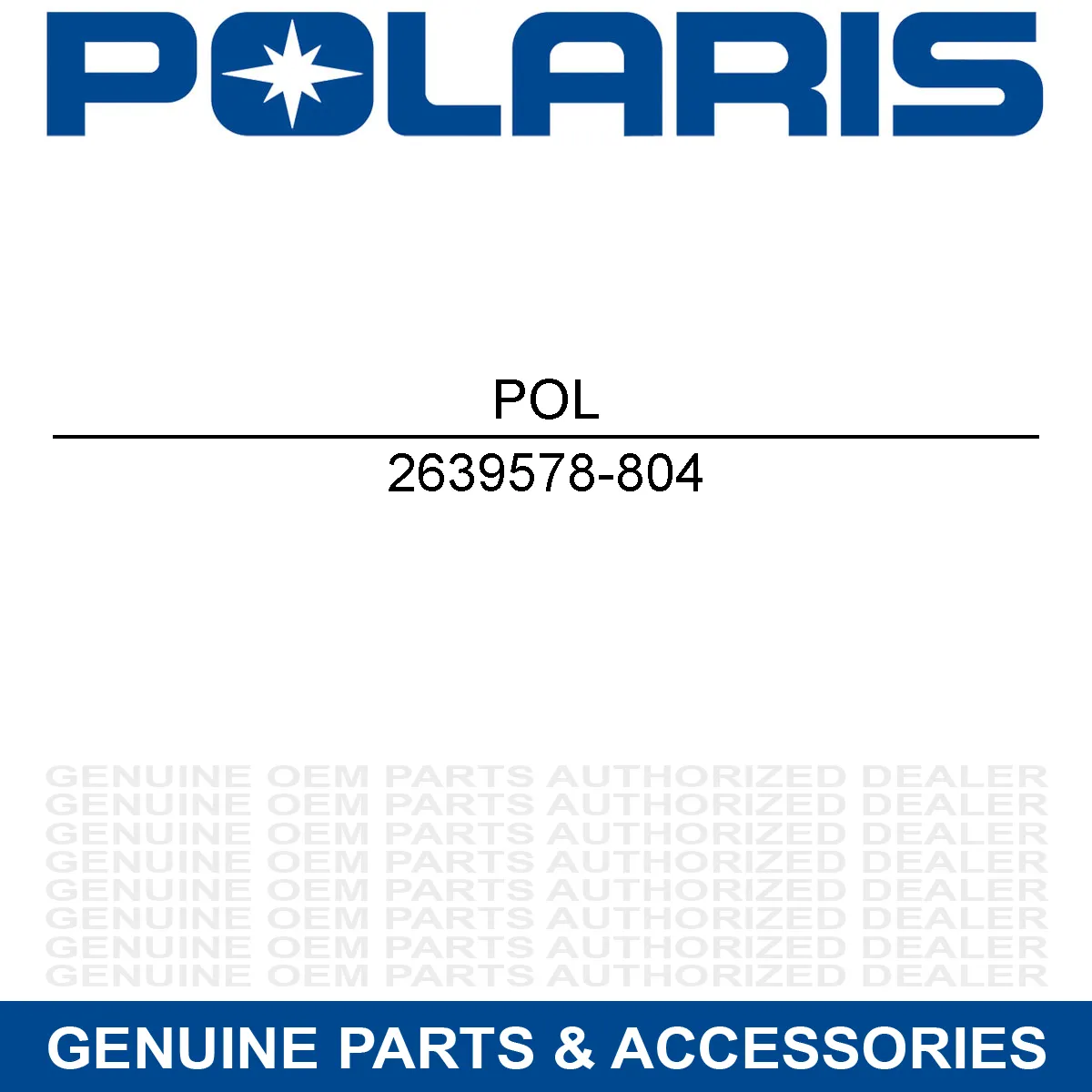 2639578-804 Polaris ASM-HOOD,VENTED,SLTH GRAY