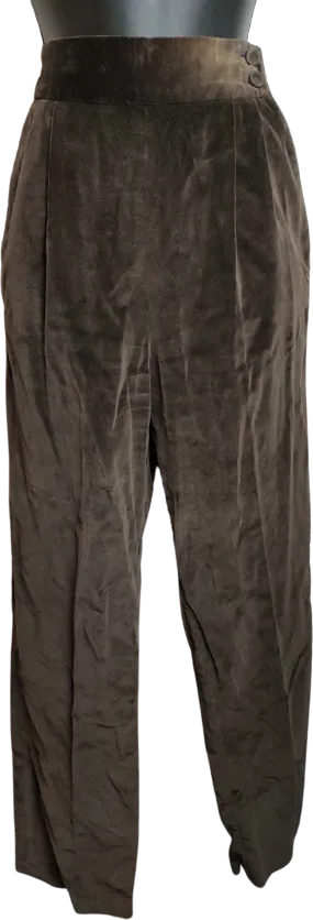 '70’s -'80’s Mj Concepts Front Pleat Velour Pants by MJ concepts