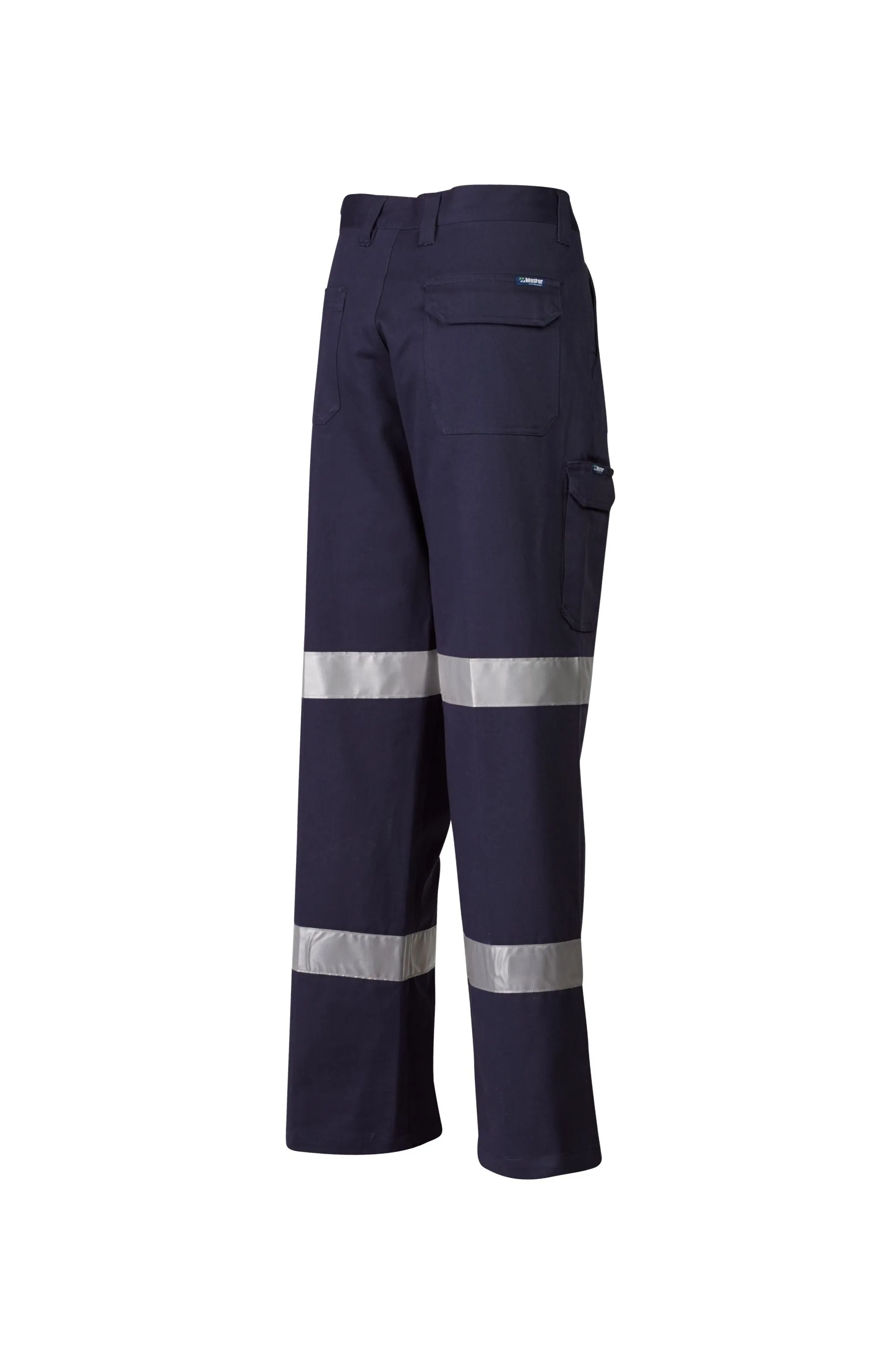 7WM080T PANTS WOMENS MASTER MAXINE HI VIS N TAPED 265 GSM COTTON DRILL