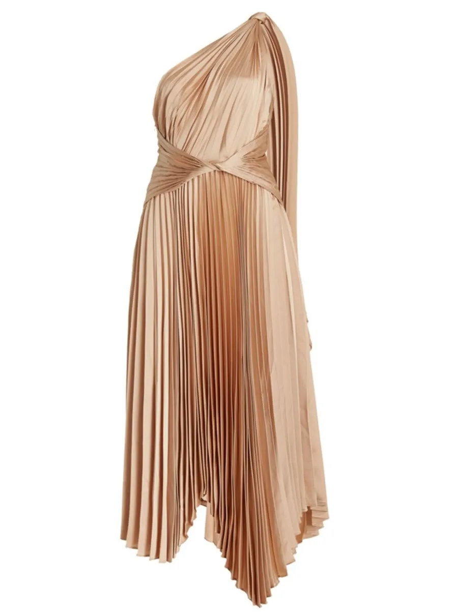 Acler Kalora Dress in Golden