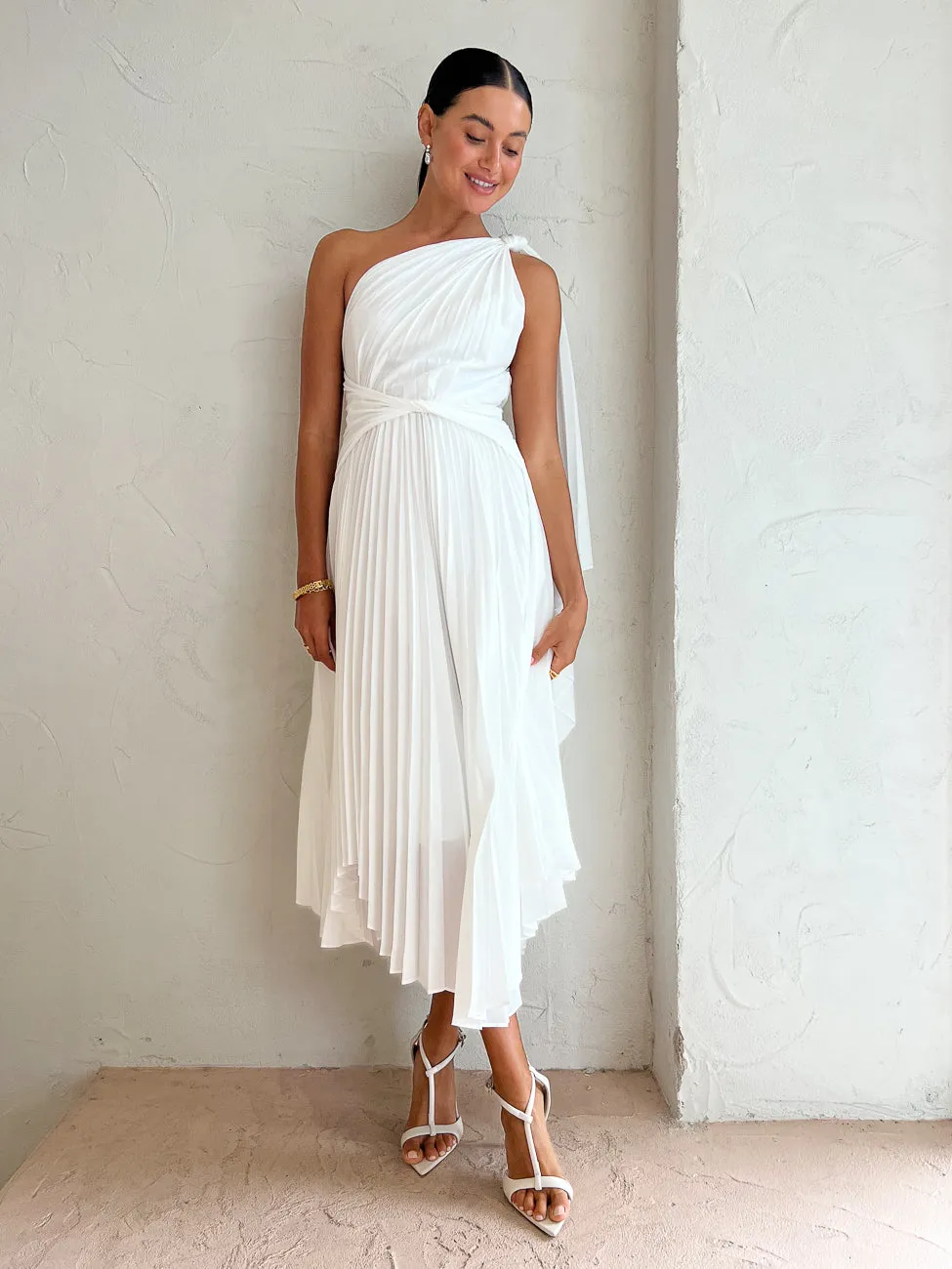 Acler Kalora Dress in Ivory