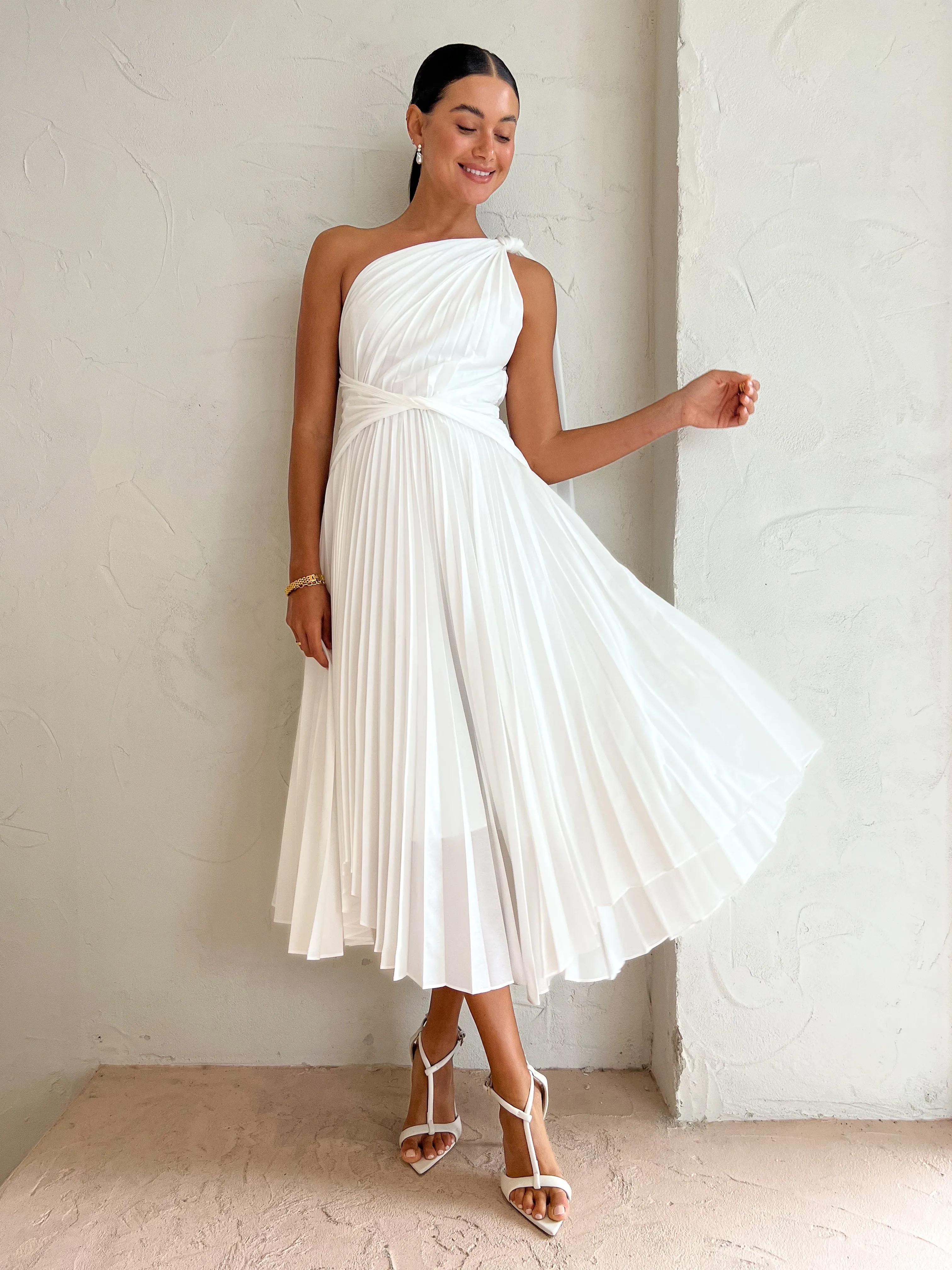 Acler Kalora Dress in Ivory