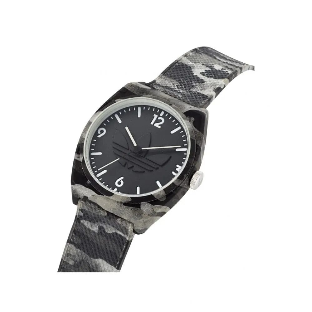 Adidas Rubber Gray Camouflage Strap Unisex Watch AOST22568