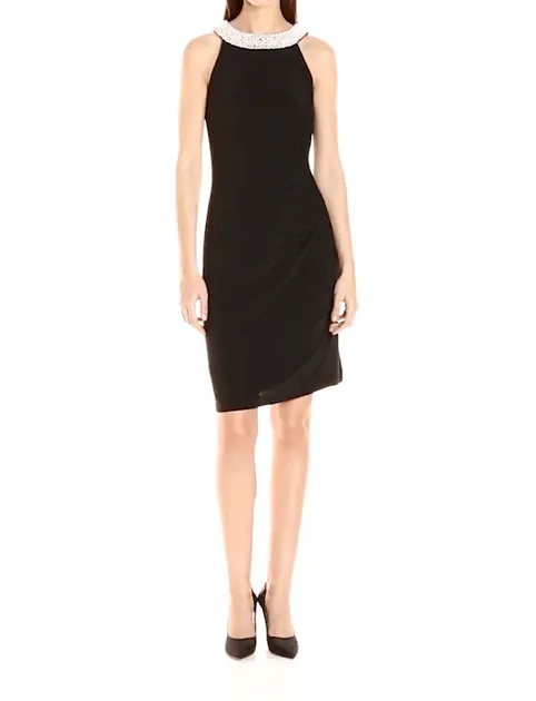 Adrianna Papell AP1D100522 Short Cocktail Party Dress