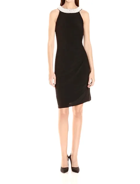 Adrianna Papell AP1D100522 Short Cocktail Party Dress