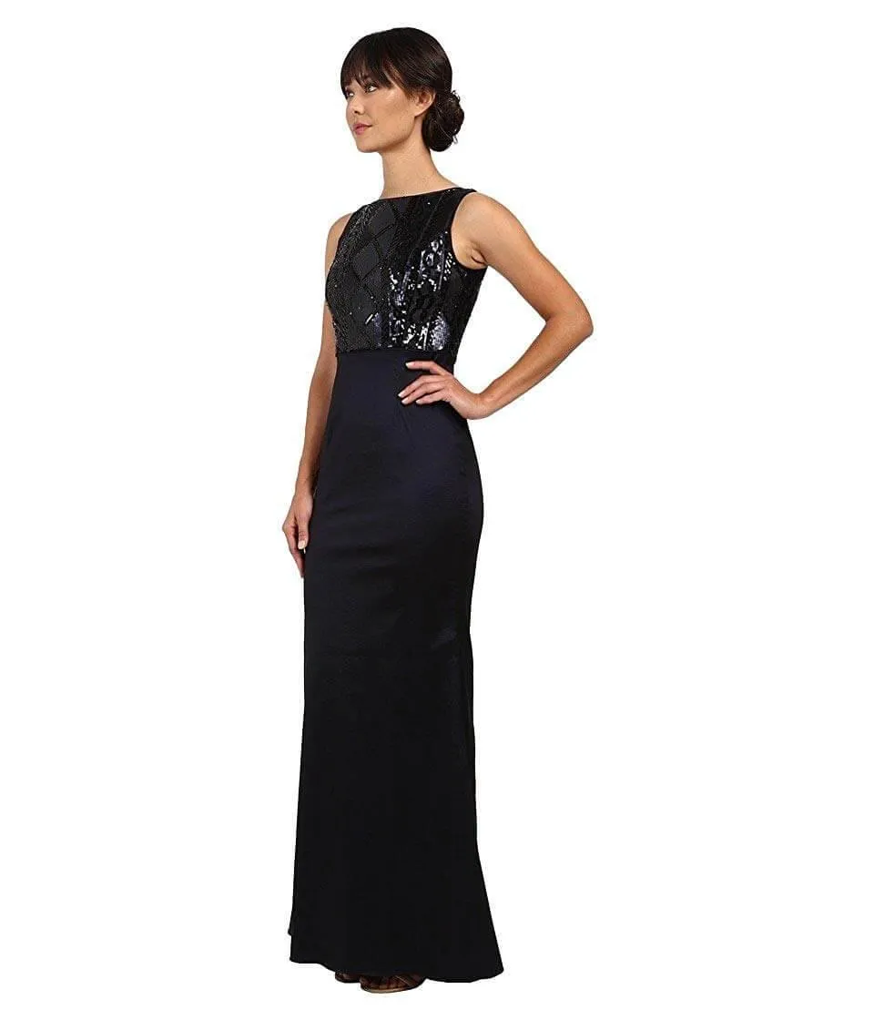 Adrianna Papell AP1E200234 Long Sleeveless Formal Evening Gown