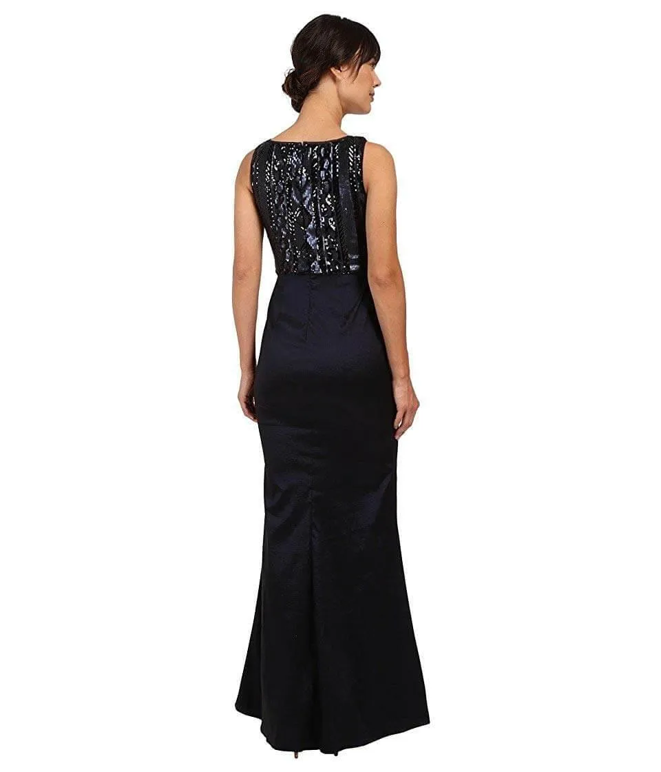 Adrianna Papell AP1E200234 Long Sleeveless Formal Evening Gown