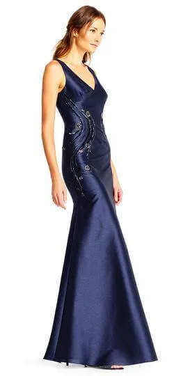 Adrianna Papell AP1E201575 Prom Long Sleeveless Formal Dress