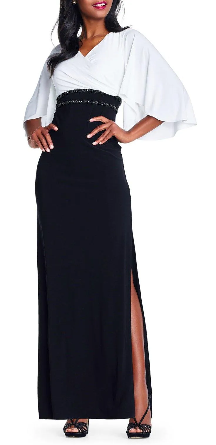 Adrianna Papell AP1E203560 Long Formal Jersey Dress