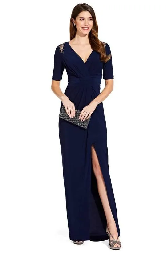 Adrianna Papell AP1E205409 Long Formal Dress