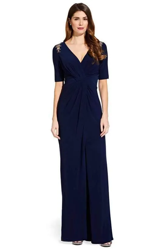 Adrianna Papell AP1E205409 Long Formal Dress