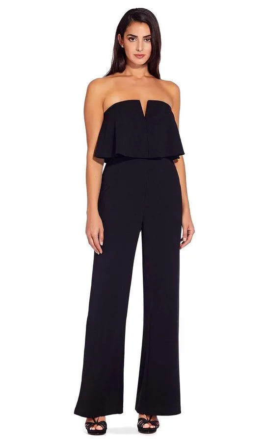 Adrianna Papell AP1E206916 Formal Strapless Jumpsuit