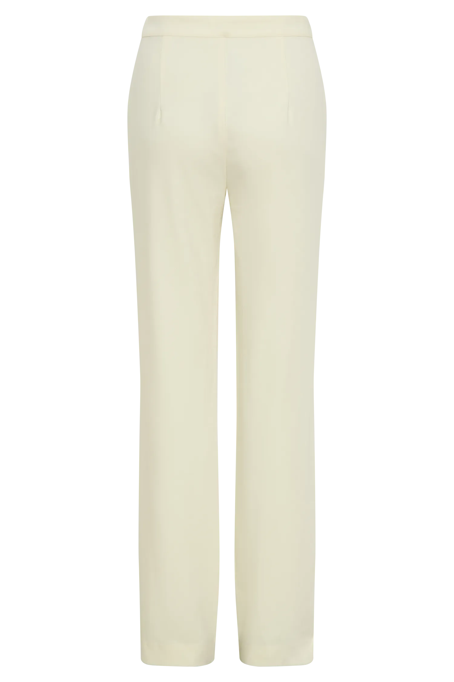 Allanah Suiting Straight Leg Pant - Pastel Lemon