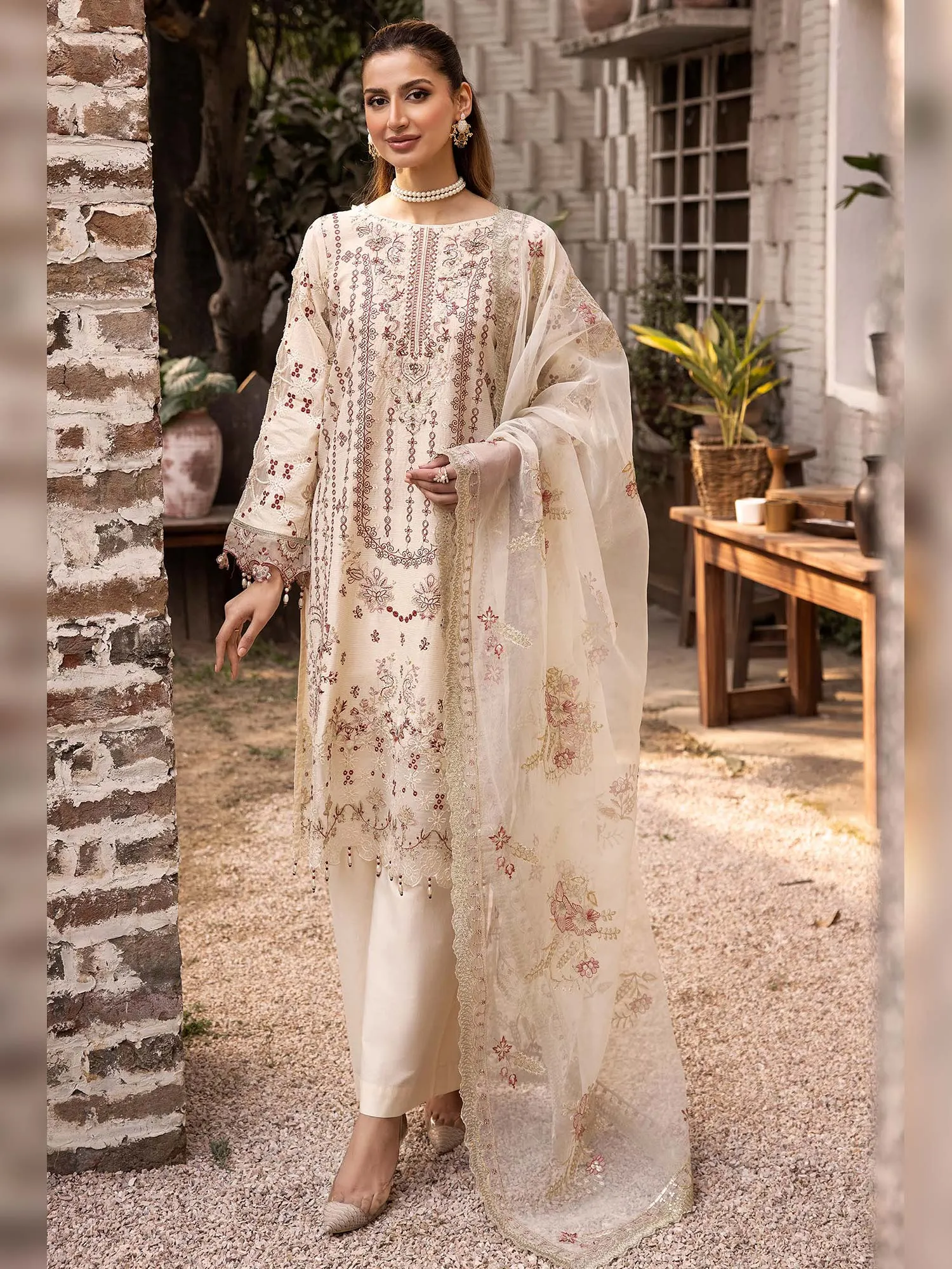 Ally's "Mummy & Me" Masoori Lawn Suit (AL-739)