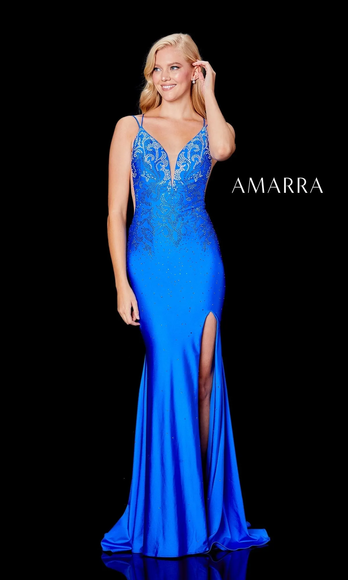 Amarra Long Formal Dress 20019