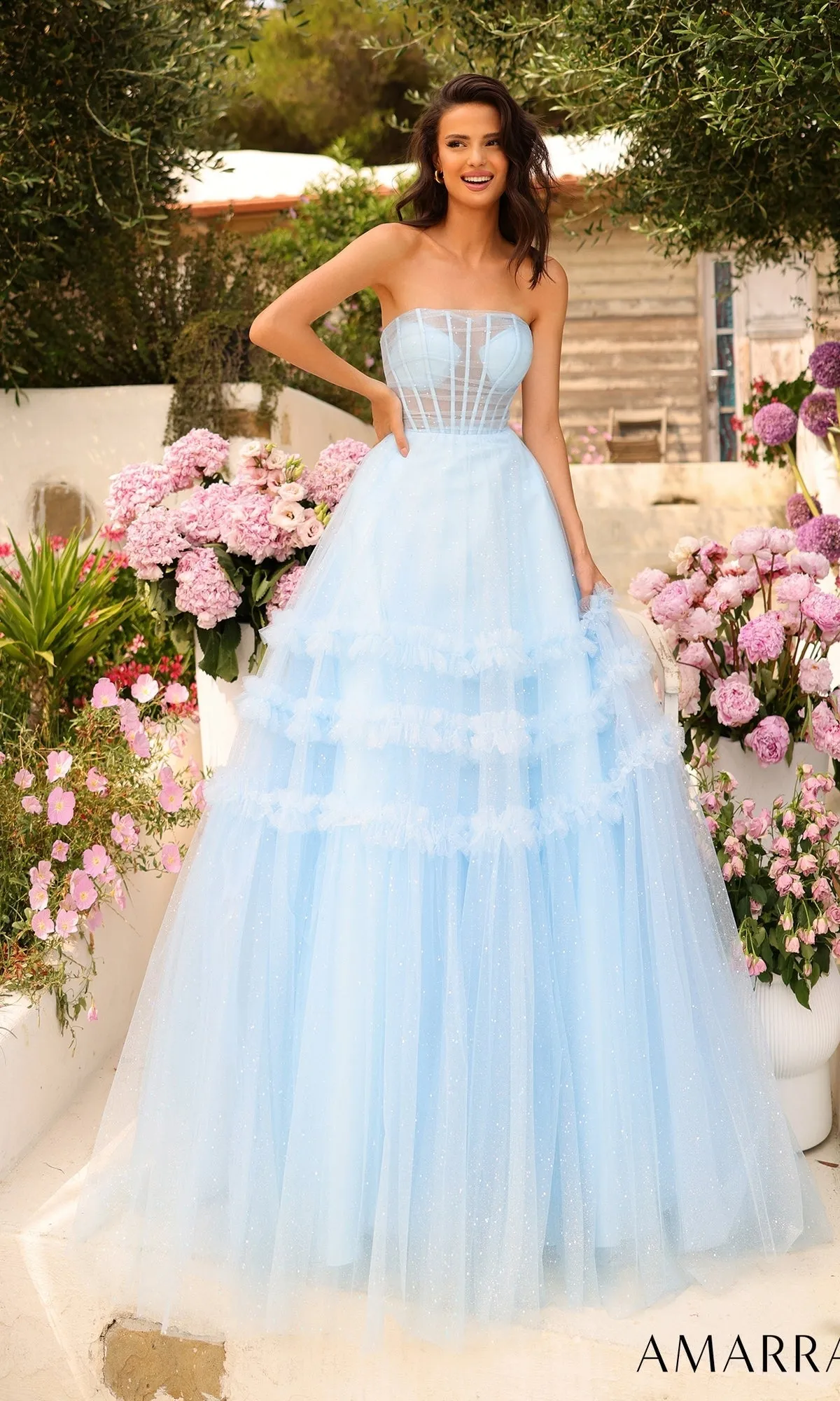 Amarra Long Formal Dress 88794