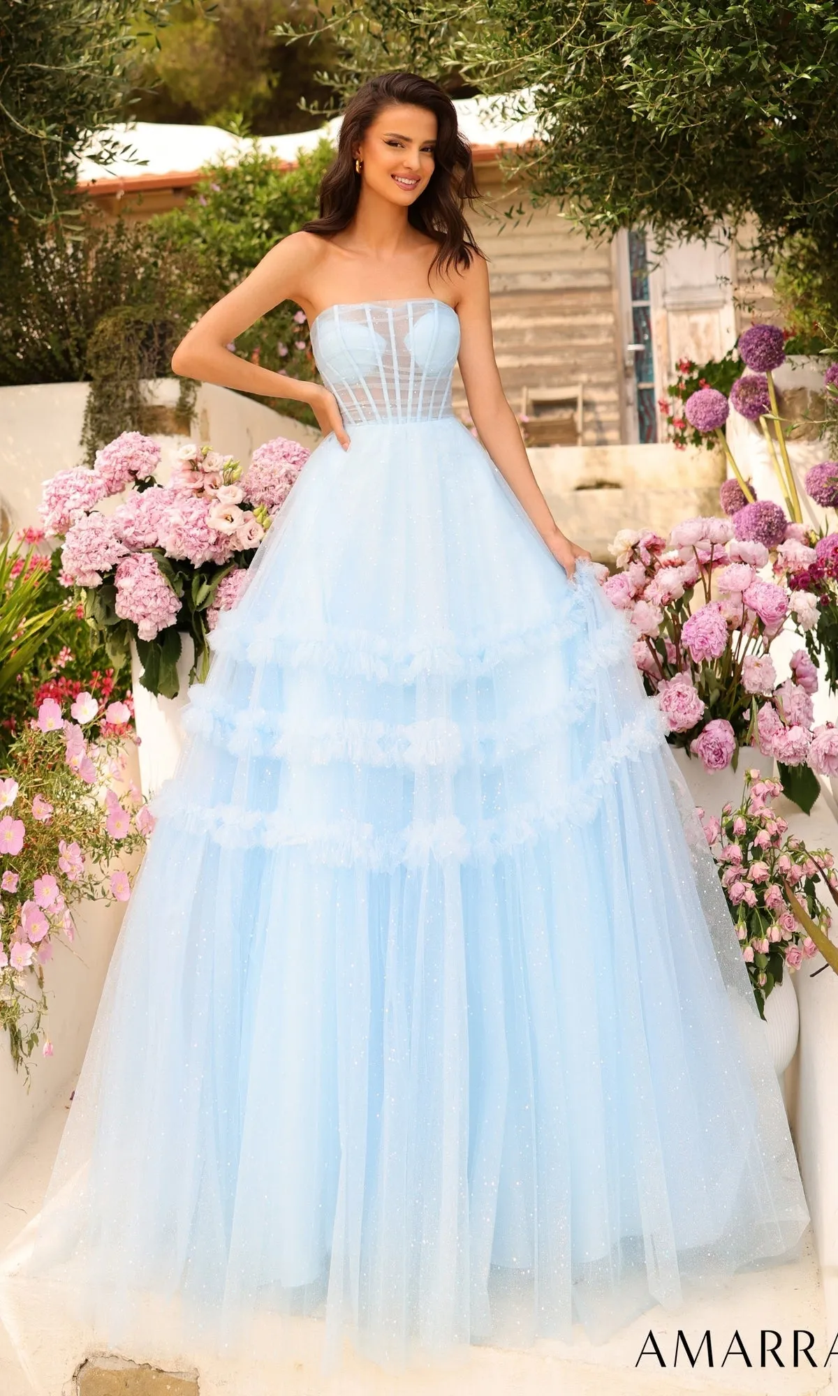 Amarra Long Formal Dress 88794