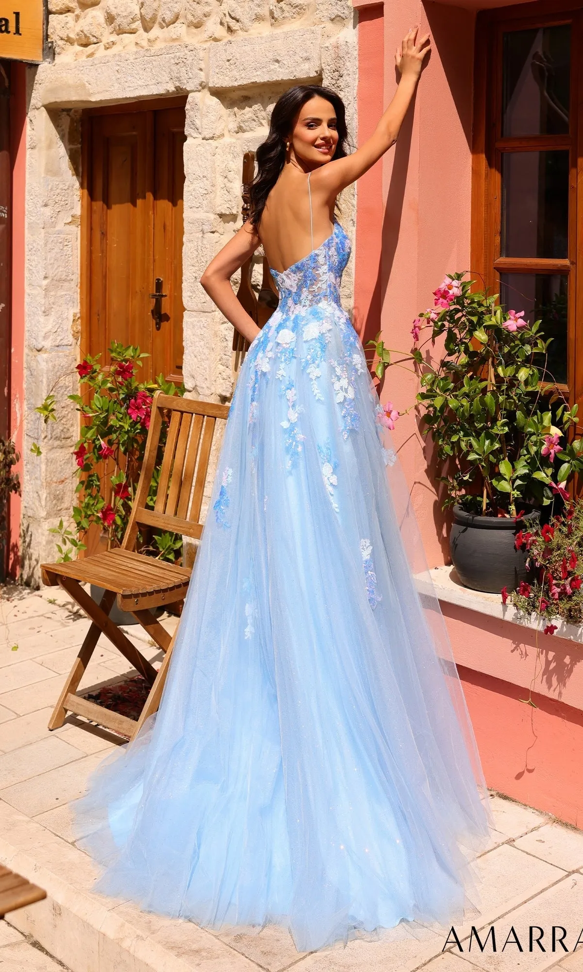 Amarra Long Formal Dress 88816