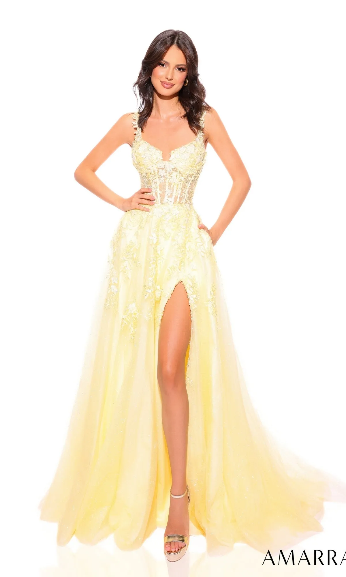 Amarra Long Formal Dress 88849