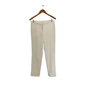 Ann Taylor White Cuffed Pants | Gently Used |