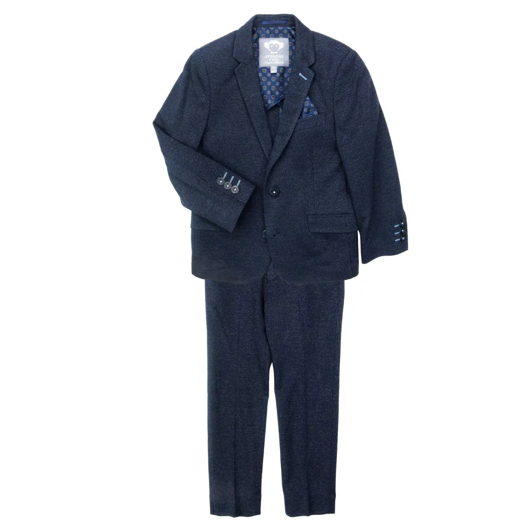 Appaman Boys 2pc Stretch Mod Navy Suit