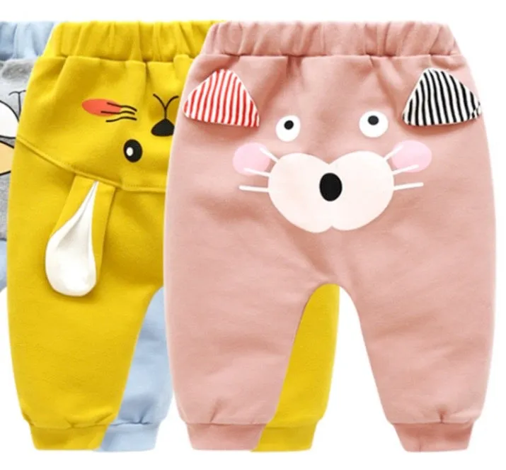 Baby Boys And Girls Cotton Pants