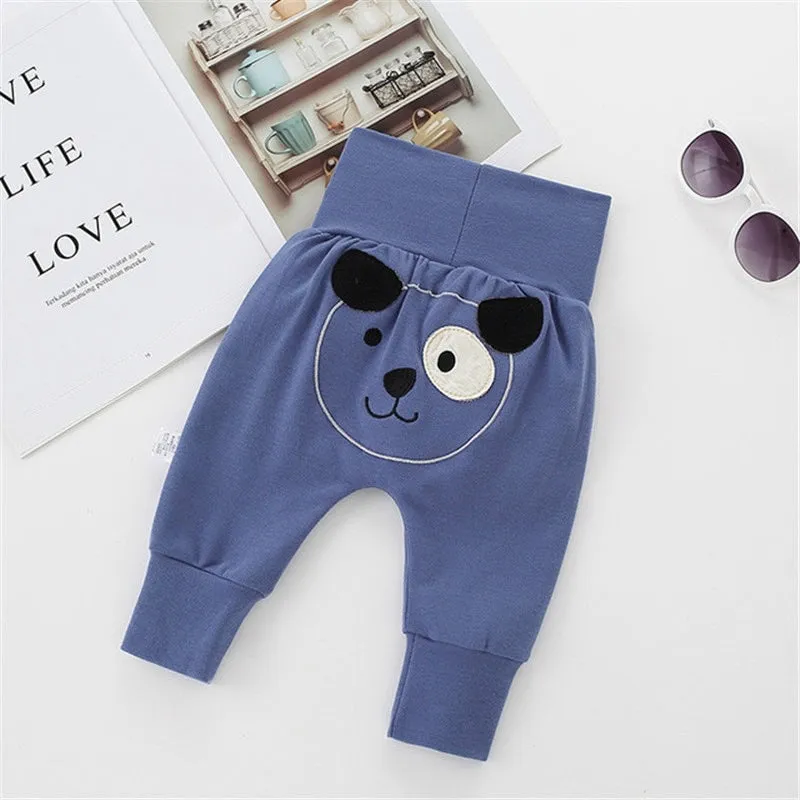 Baby Boys And Girls Thicken High Waist Pants