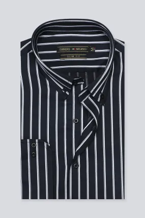 Black Bengal Stripes Casual Milano Shirt