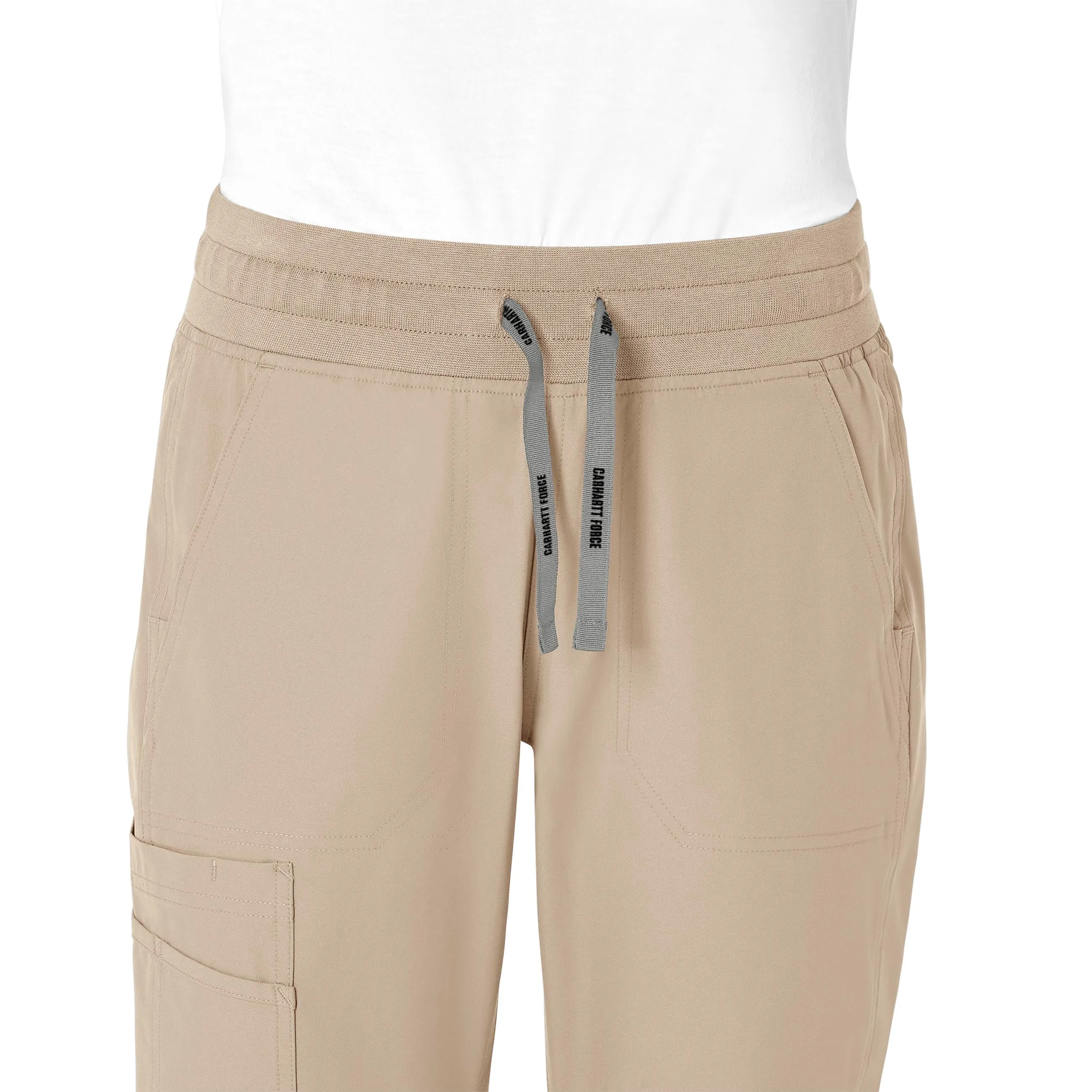 Carhartt Force Essentials Women's Jogger Scrub Pant - Khaki