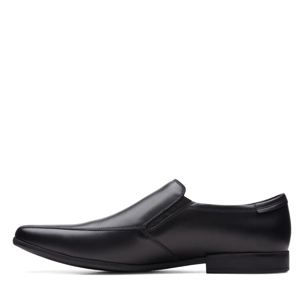 Clarks Sidton Edge Black Leather