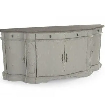 Cream Gray French Farmhouse Buffet