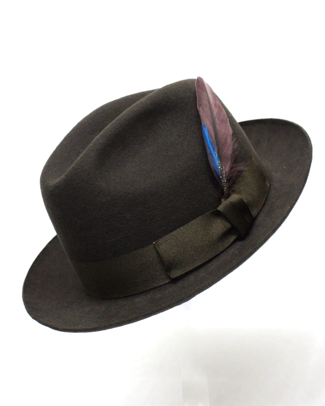 DOBBS Brown Trilby Fedora