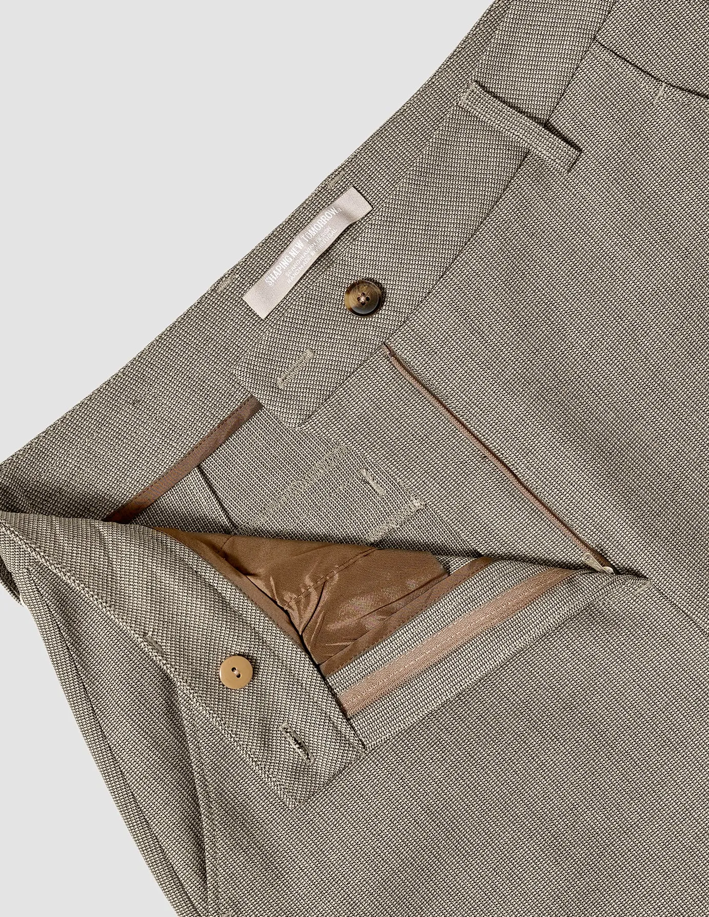 Essential Suit Tapered Latte