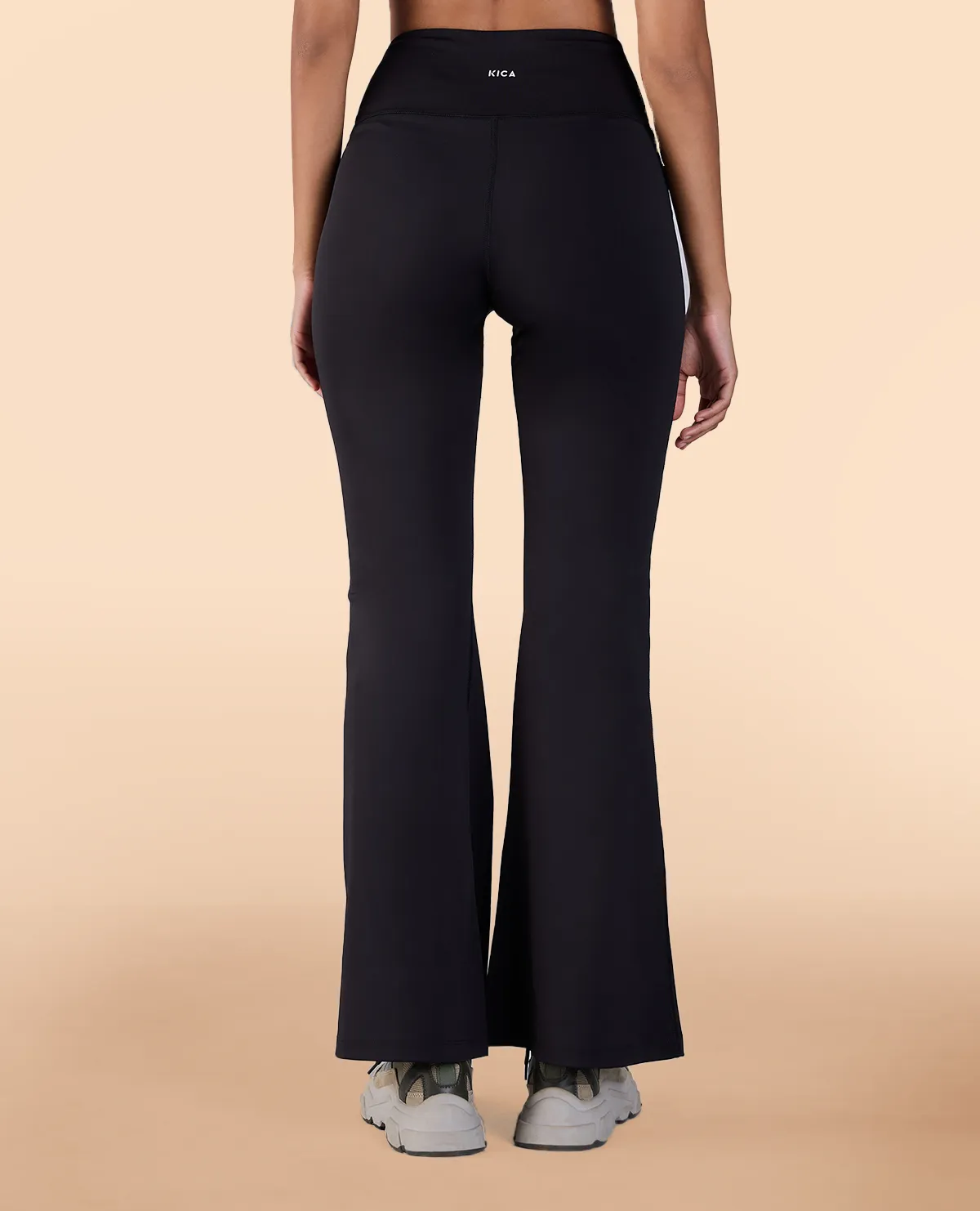 Formal Flare Pants in Second SKN Black