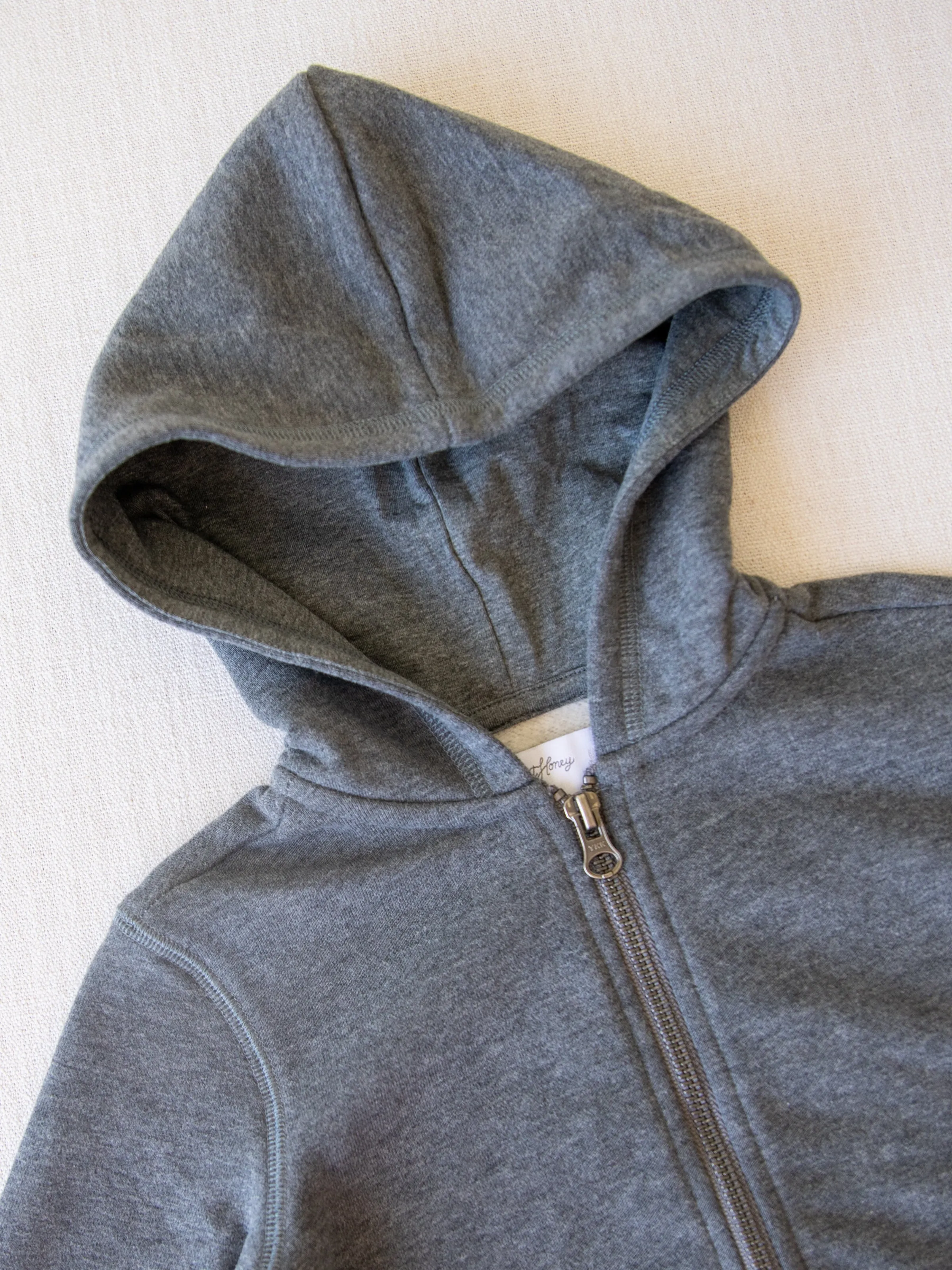 Full Zip Hoodie - Dark Gray