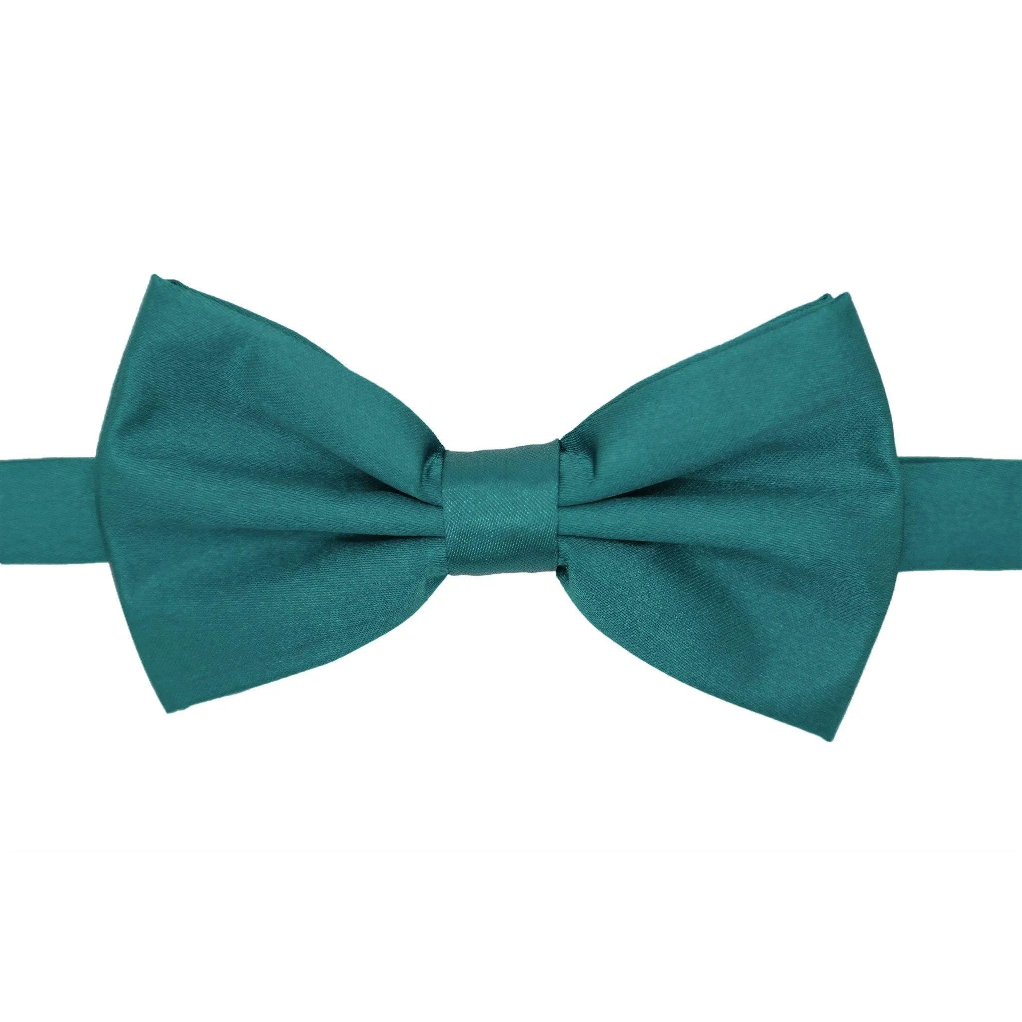 Gia Indigo Satin Adjustable Bowtie