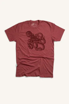 Giant Pacific Octopus T-Shirt (Mens)