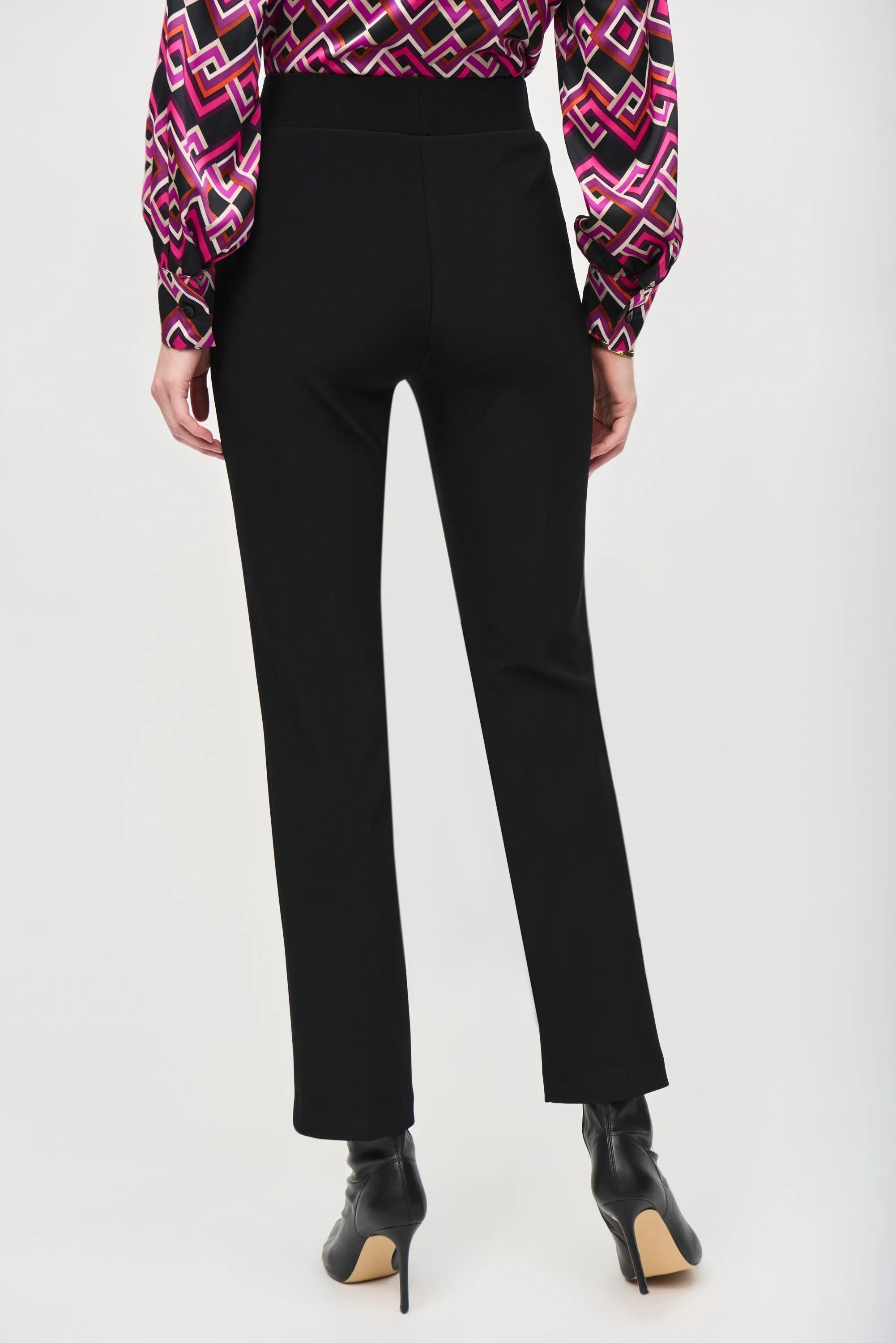 Joseph Ribkoff Straight Pull-On Pants 243263 - Black