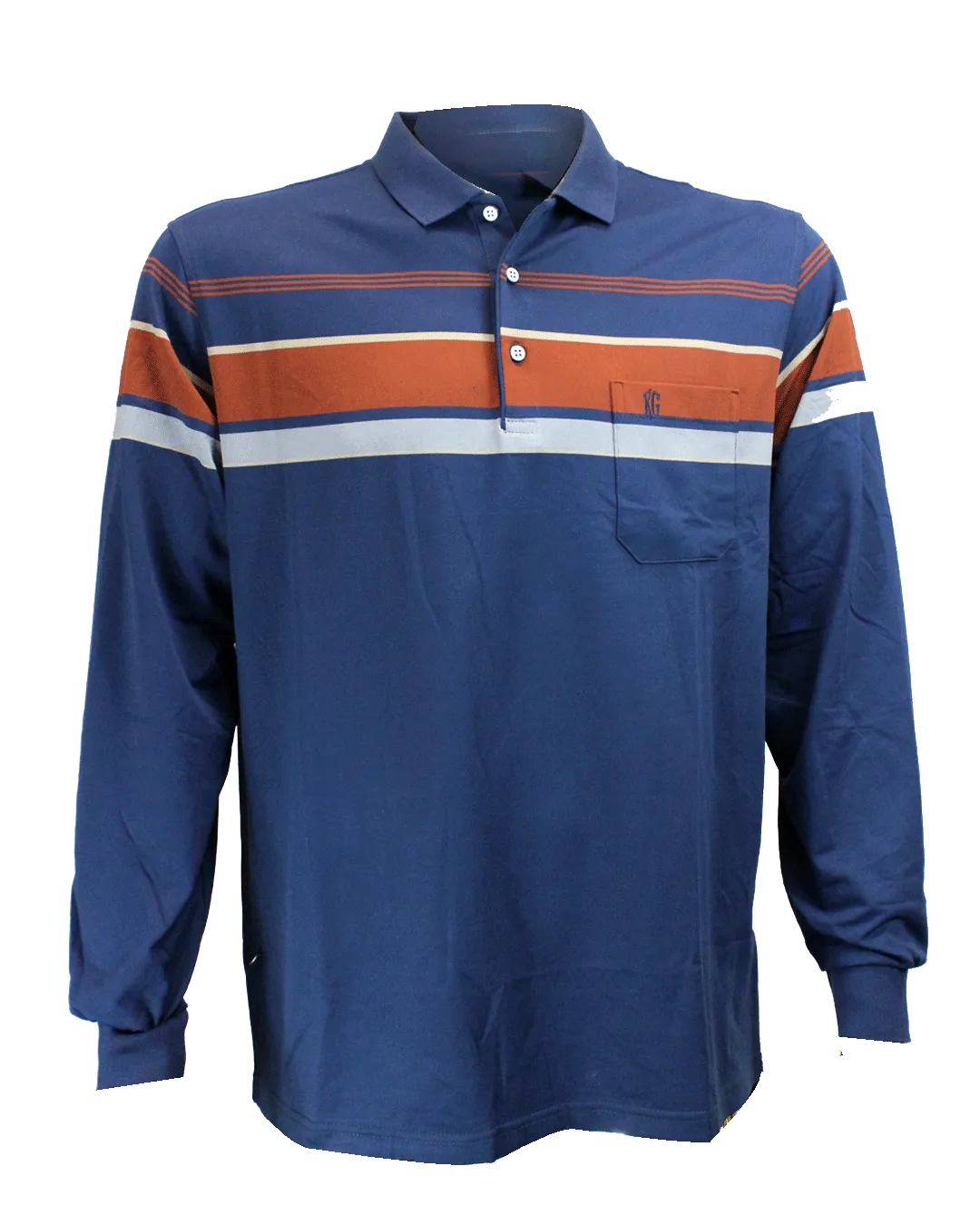 KG Blue/Burg L/S Golfer