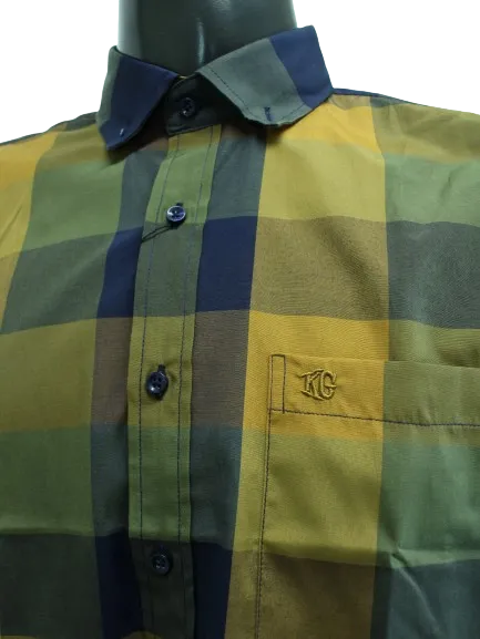 KG Yellow/Navy Class Fit Shirt