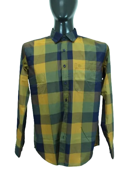 KG Yellow/Navy Class Fit Shirt