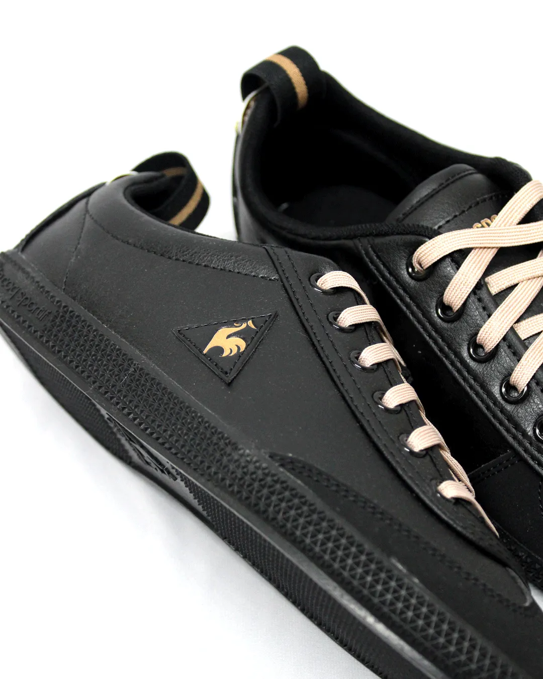 Lecoq Sportif Provencale Lo Black Rose Gold Sneaker