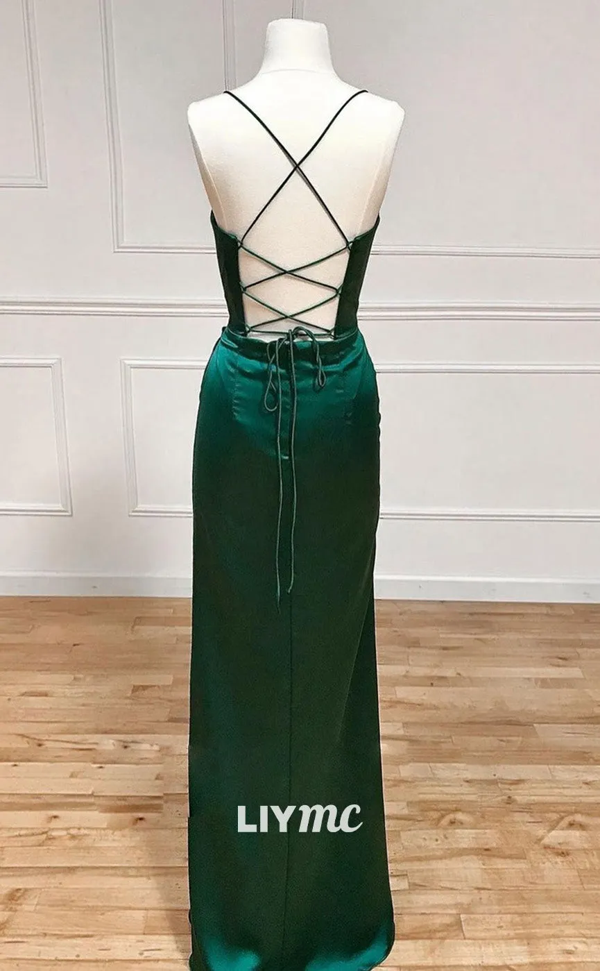 LP1912 - Mermaid Sweetheart Neck Green Long Prom Dress, Green Formal Evening Dress