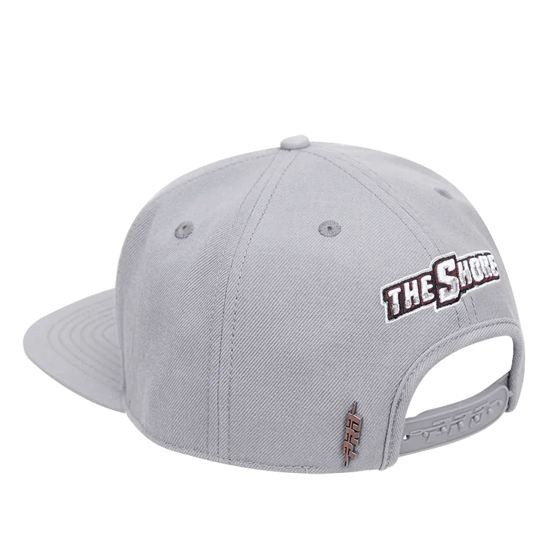 MARYLAND EASTERN SHORE CLASSIC UNISEX WOOL SNAPBACK HAT (GRAY)