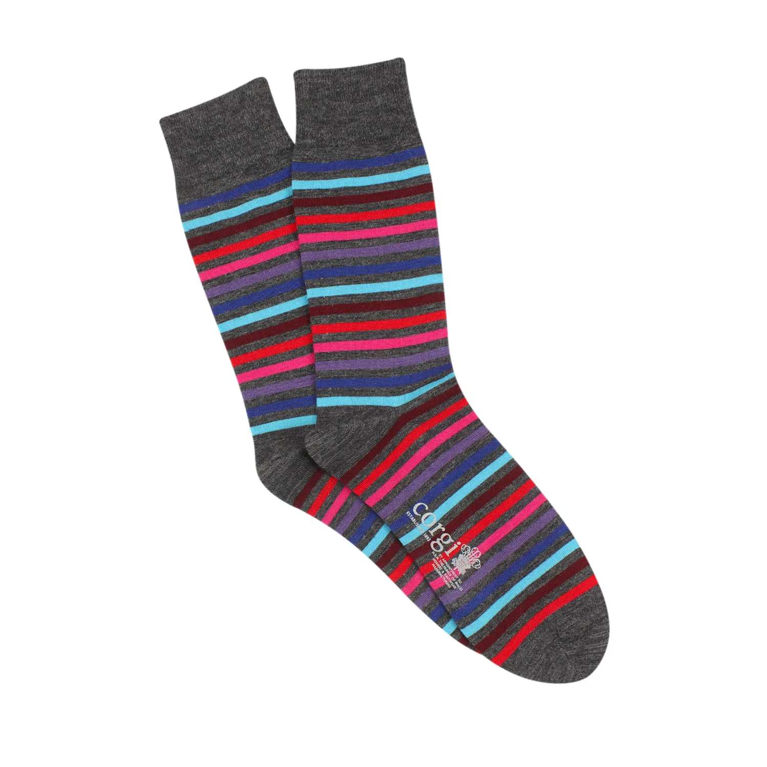 Men's Lumo Stripe Merino Wool Socks