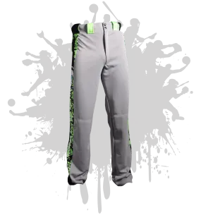 Men's Sub Dye Pant Grey/Black/Neon Green