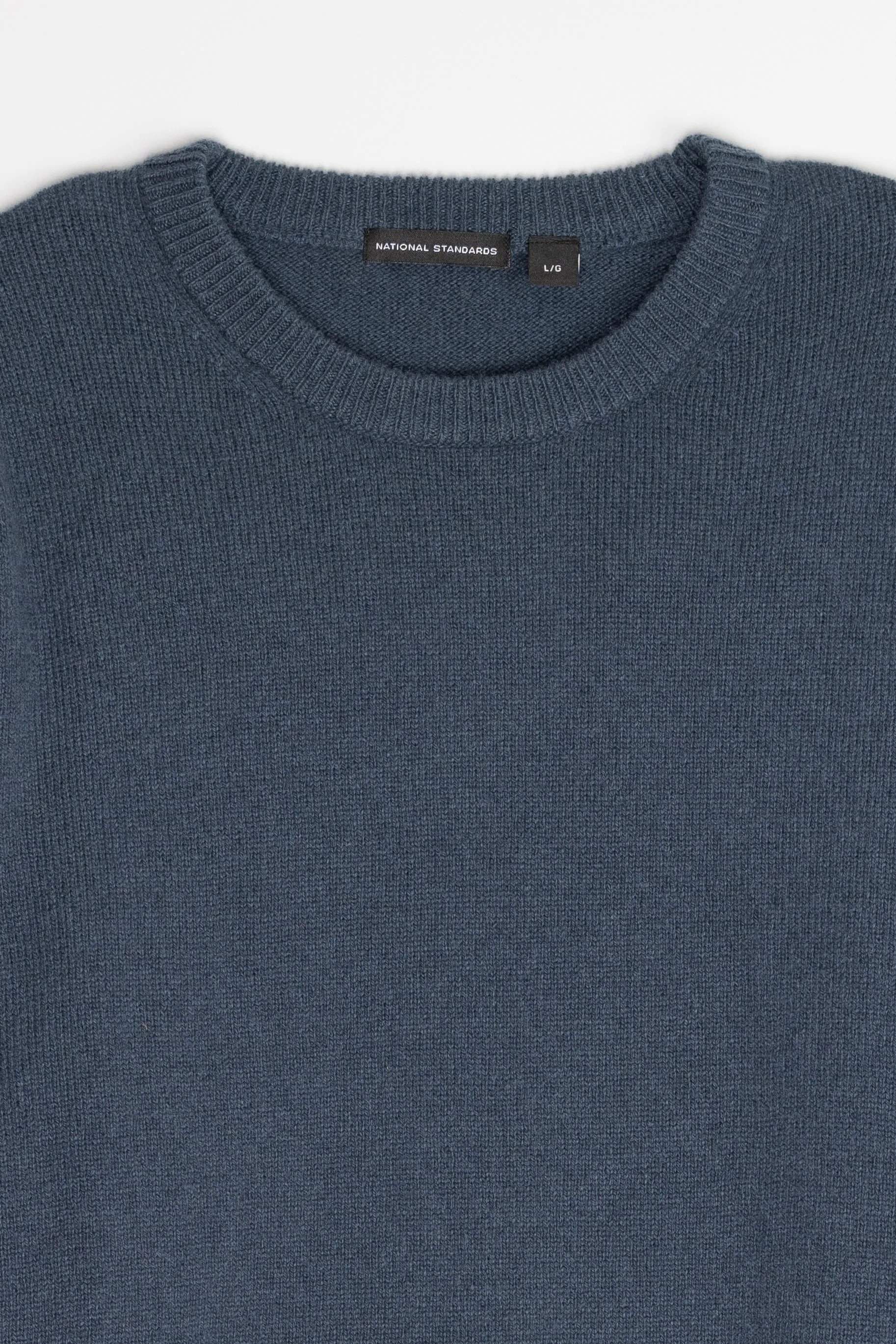 NS3018-18 New Wool Crew Neck in Blue