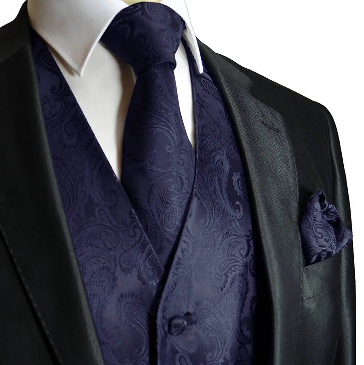 Paisley 2-Piece Vest and Tie Set