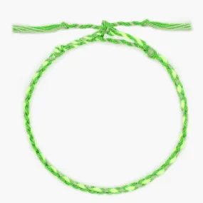 Pranayama Cotton Bracelet (Green)