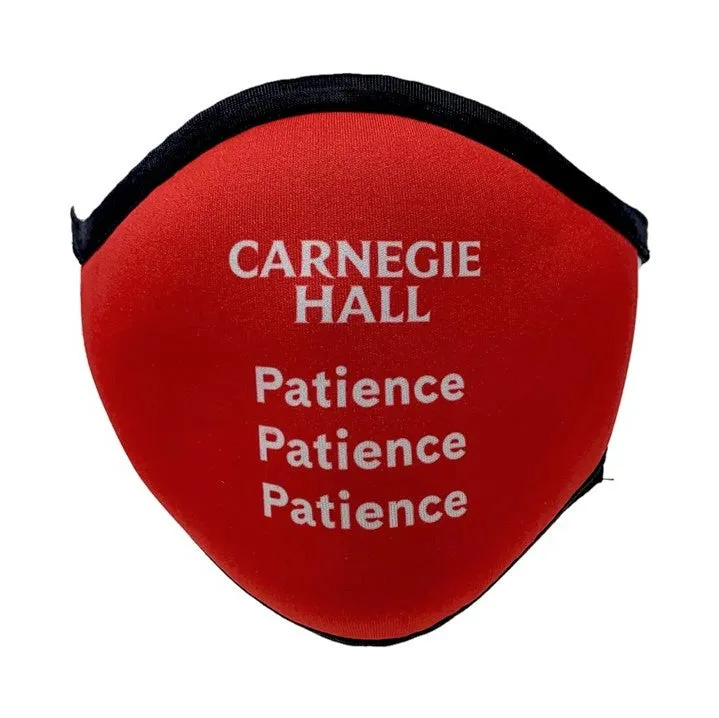 "Patience, Patience, Patience" Polyester Face Mask